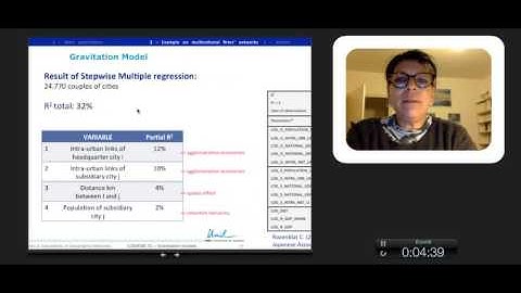 Course 7C Gravitation model in Geography part2