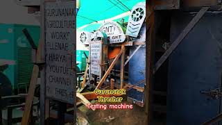 Testing For Groundnut Thresher
