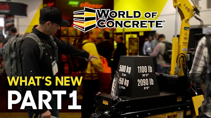 New, Interesting & Cool - World of Concrete Show 2024