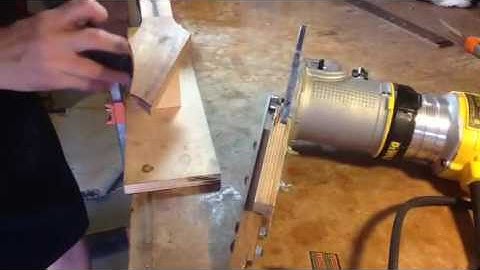 Routing Headstock for Binding, Zero-Bar bearing foot