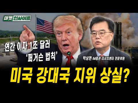 미국 강대국 지위 상실?ㅣ박상현 iM증권 리서치센터 전문위원