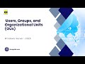 08 Users, Groups, and OUs in Active Directory | Windows Server 2025  | Video 8
