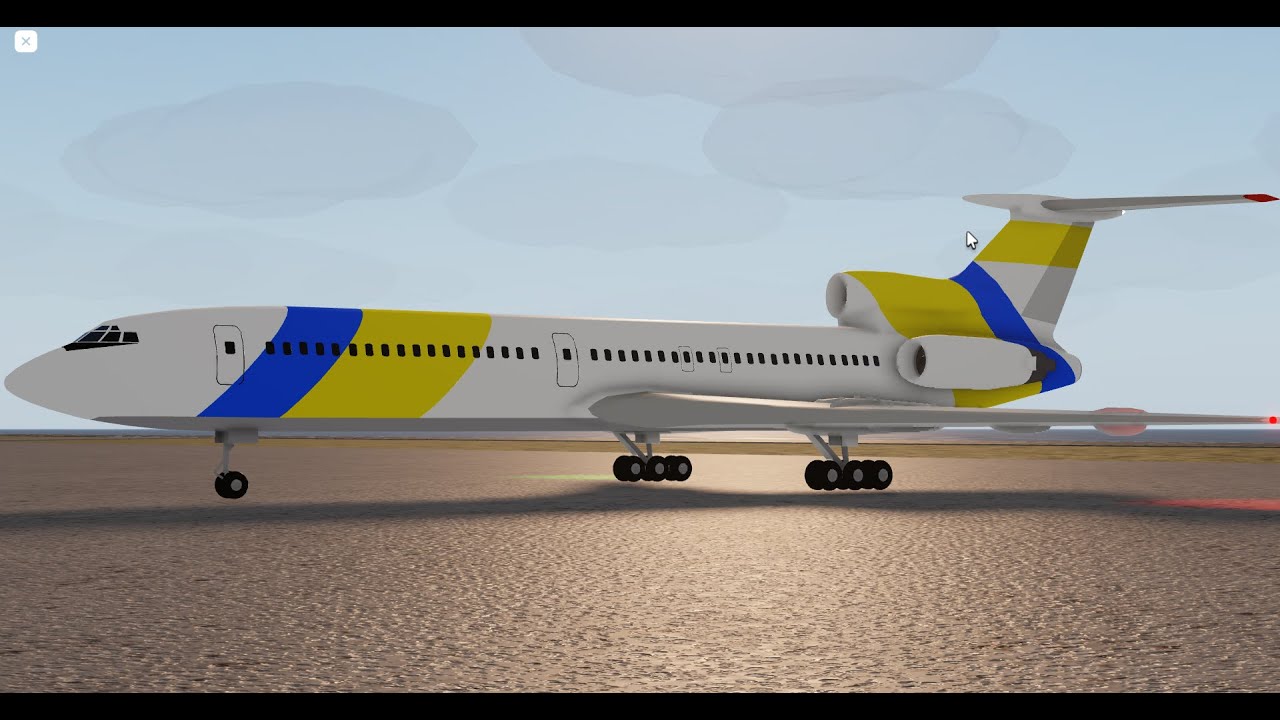 Tupolev Tu-154M Flight to Unserdan - Aeronautica