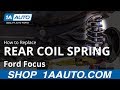 How to Replace Rear Coil Spring 00-08 Ford Focus