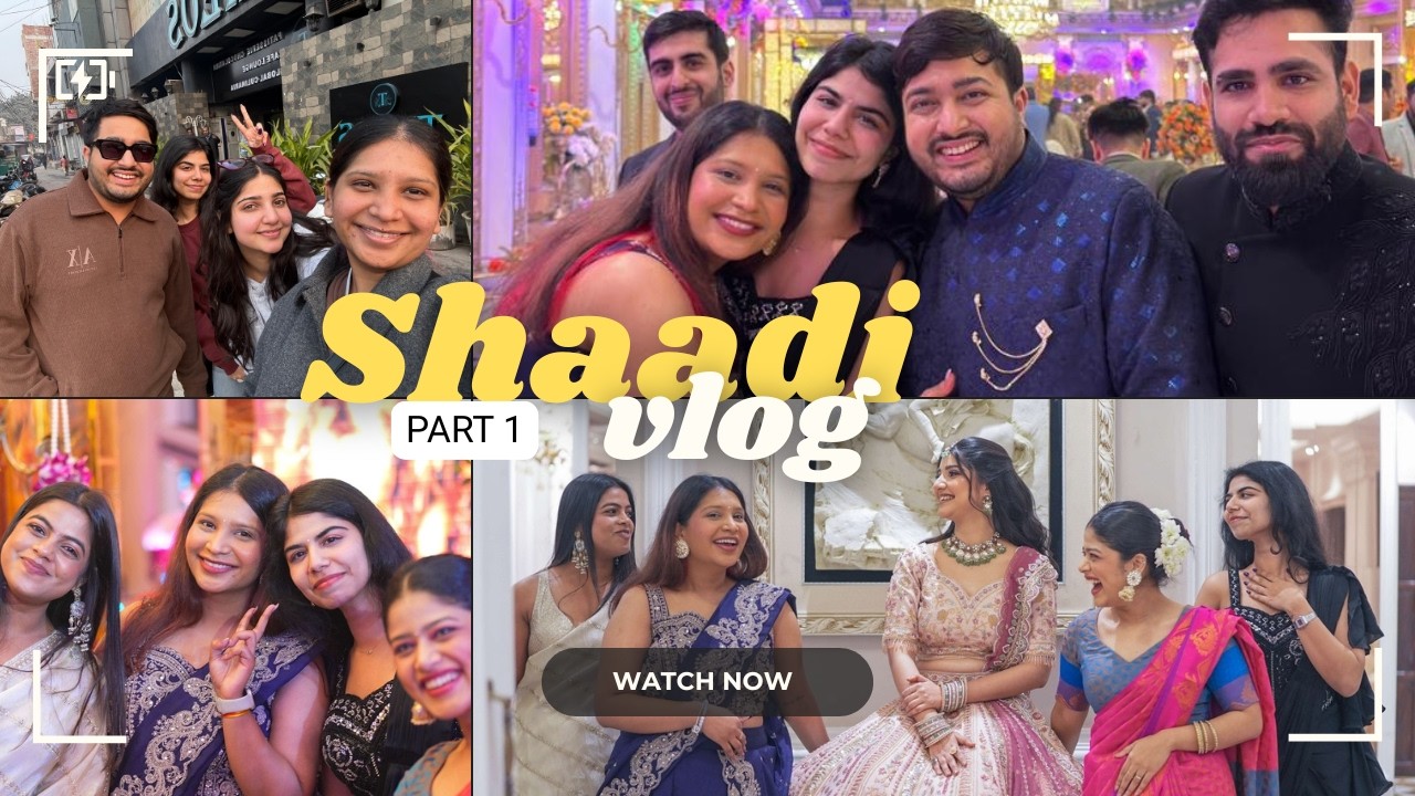 ShaadiLog Part 1: Prep, Engagement, Mehendi and much moree!