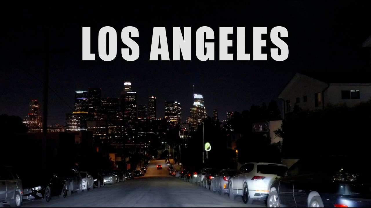 Driving Through Los Angeles at Night | South LA to Downtown LA (DTLA) Route | LA Nightlife 4K HDR