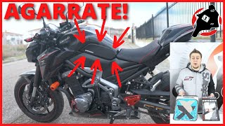 Rabusion Protector de Adhesivo Antideslizante para Tanque de Aceite Kawasaki Z900 2017
