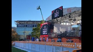 Stage, excitement set for College GameDay at UC