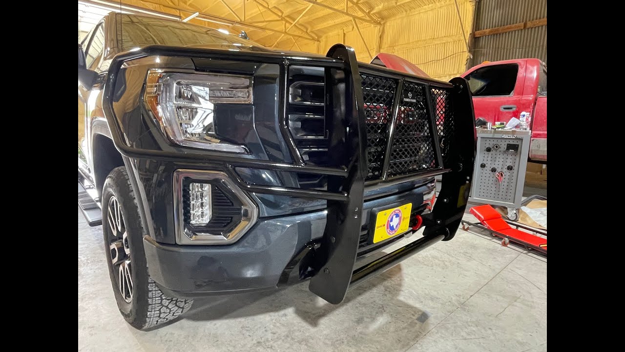 Ranch Hand Grille Guard 2021 GMC AT4 YouTube
