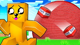 UTÍKÁM Před 3,458,967 TNT v Minecraftu!🧨 *NEZKOUŠEJTE*