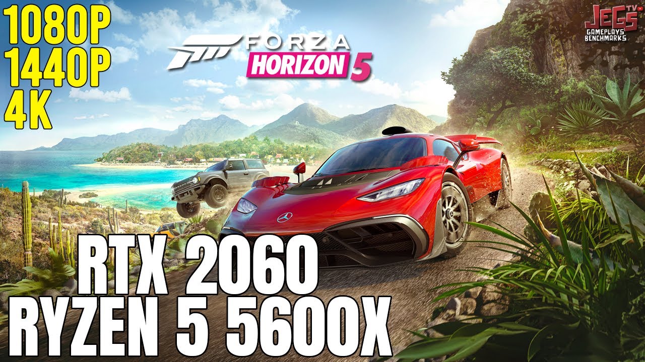 ユウヤ　RYZEN5600X + RTX2060 高画質ゲーム動画編集PC Forza Horizon 5 | Ryzen 5 5600x + RTX 2060 | 1080p, 1440p, 4K