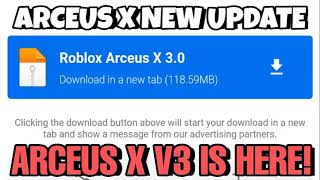 Roblox Arceus X New Update ! Arceus 2 1 4 Arceus X V3 Download Mediafire  2023 