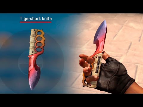 Primeiro comp com a "Tigershark Knife" no CS:GO (era pra ser lançada há 2 anos)