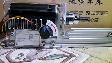 Mini lathe speed control issue