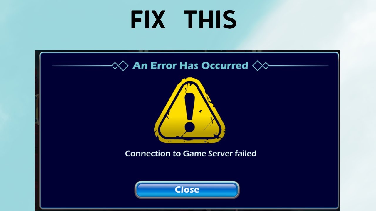 Fix connection