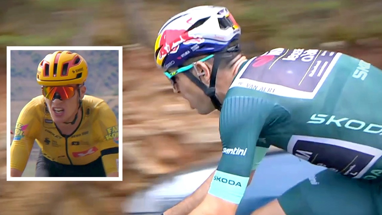 UNO-X Work over Wout van Aert on Valdelinares | Vuelta a España 2026 Stage 7