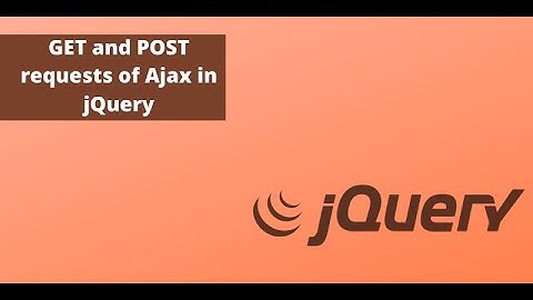 GET and POST requests of Ajax in jQuery In Urdu / Hindi - Learncodeweb