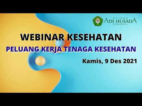 WEBINAR PELUANG KERJA TENAGA KESEHATAN