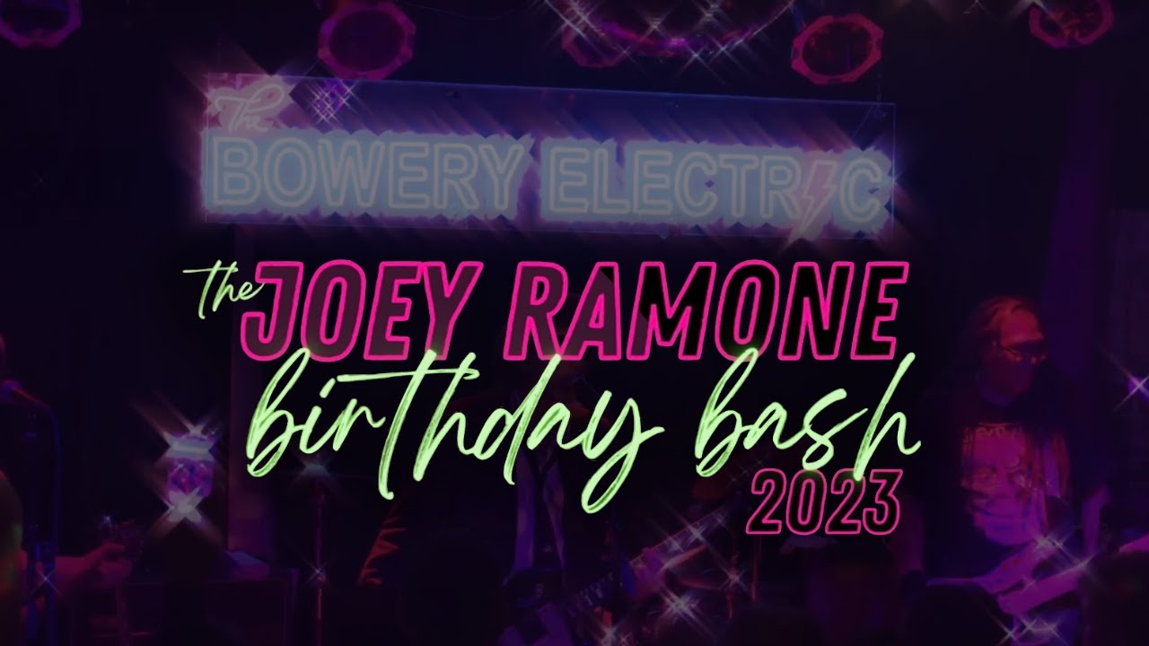 Joey Ramone Birthday Bash 2023 - YouTube