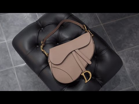 CHRISTIAN DIOR サドル バッグ ベージュ - YouTube