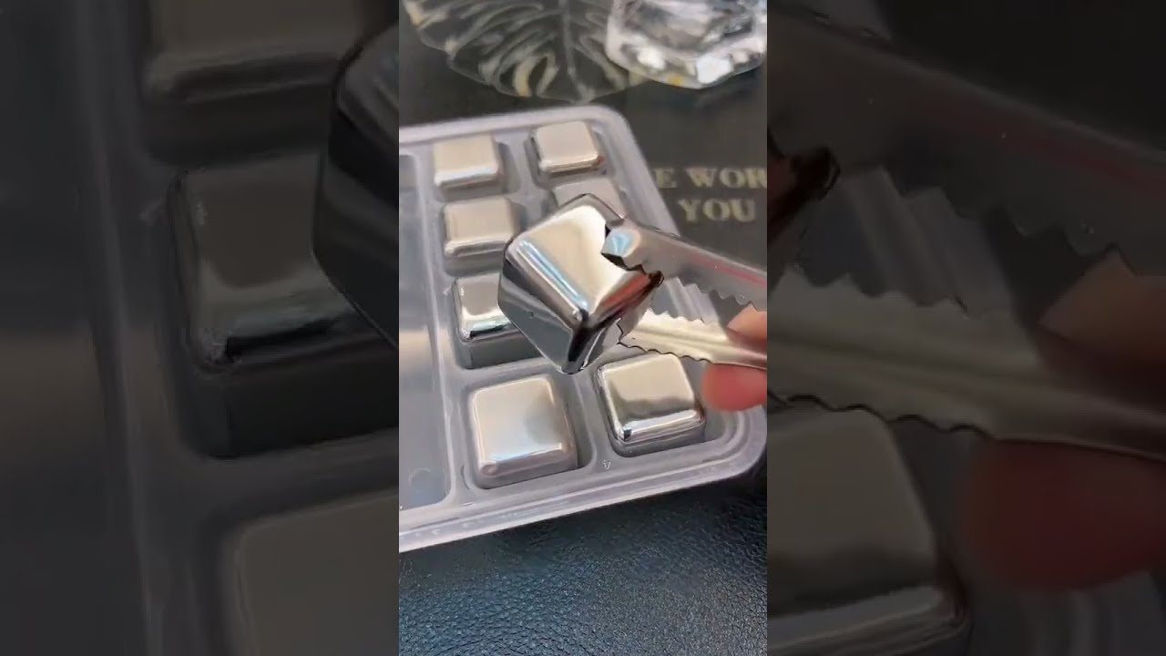 Ссылка на товар в профиле ( # 1491 ) @MaviGadgets ▶️ Многоразовые кубики льда из нержавеющей стали