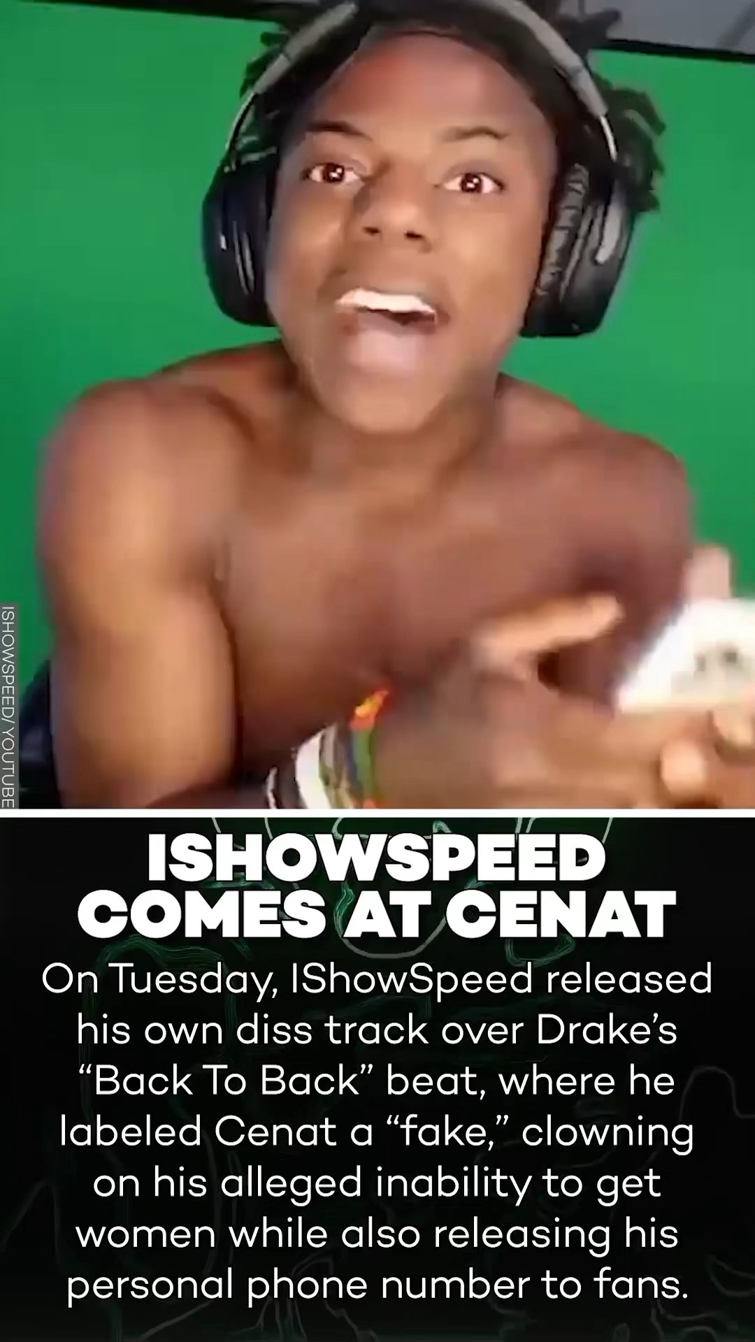 iShowSpeed Disses Kai Cenat in New Rap Freestyle!
