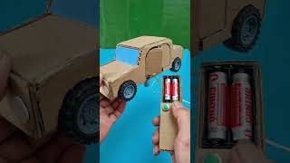 How to Make a DIY Cardboard RC Car at Home! 🚗🔋 (Simple & Fun)