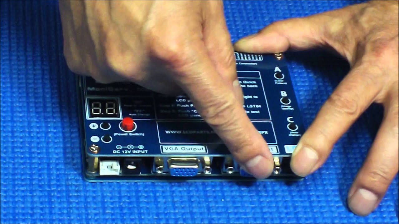 LST04, LCD Screen Tester YouTube