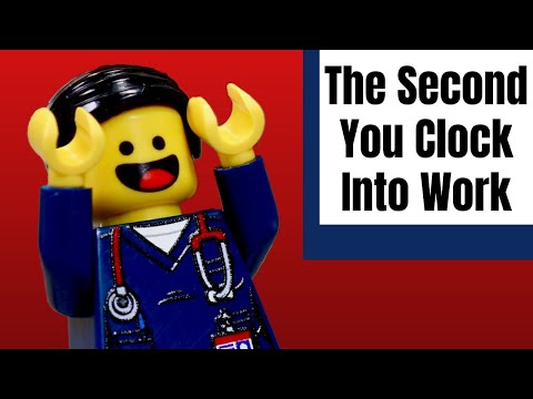 The Second You Clock into Work | LEGO Stop Motion
