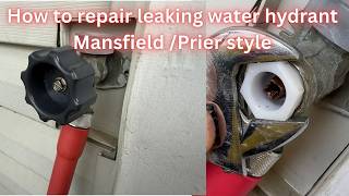 How to Fix a Leaking Water Hydrant | Mansfield / Prier Style Repair