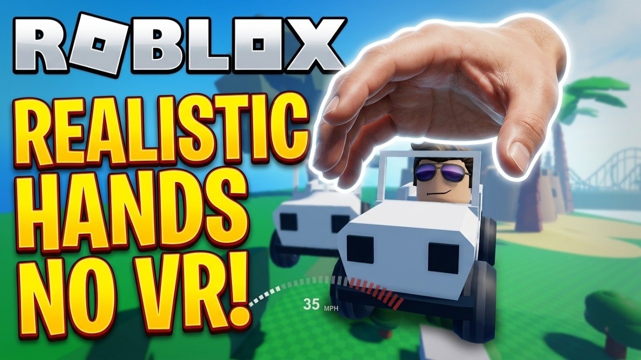 [🍎] VR Olmadan Realistik Əl RP 🖐🤏 - Blοx Universe | Roblox | Gameplay, Şərhsiz, Android üçün video şəkili