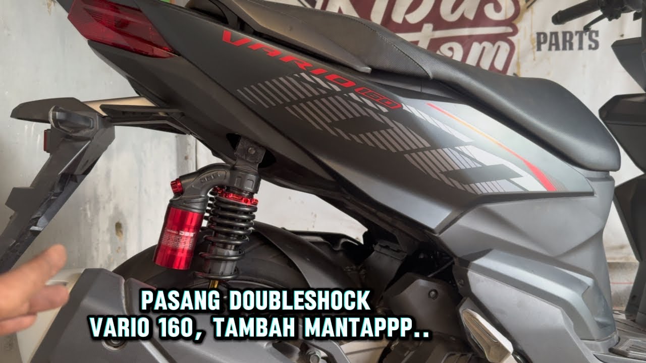 VARIO 160 CBS PASANG DOUBLESHOCK