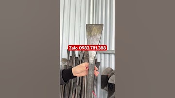 Xà beng chuẩn sịn thép day đường tàu đúc liền nguyên khối chắc khoẻ !