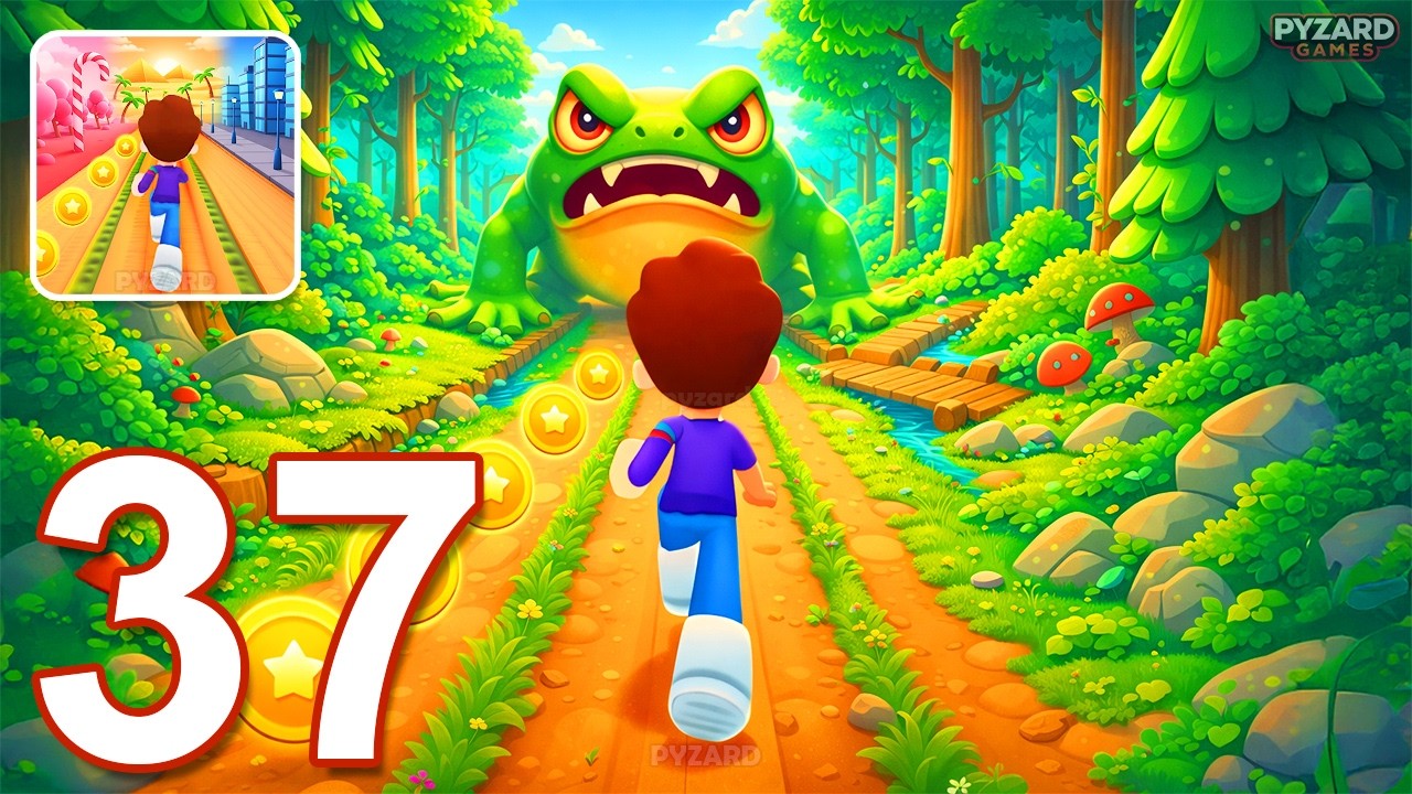 Kooply Run: Subway Craft - Gameplay Walkthrough Part 37 - Community Maps (Android, iOS)