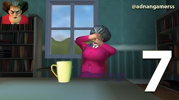 Scary Teacher 3D - Gameplay Walkthrough | Part 7 - Spider Prank (Android, iOS) | Horror Gameplay