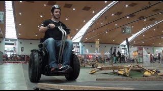 Extreme Rollstuhl Segway Sitting Bull Test Youtube