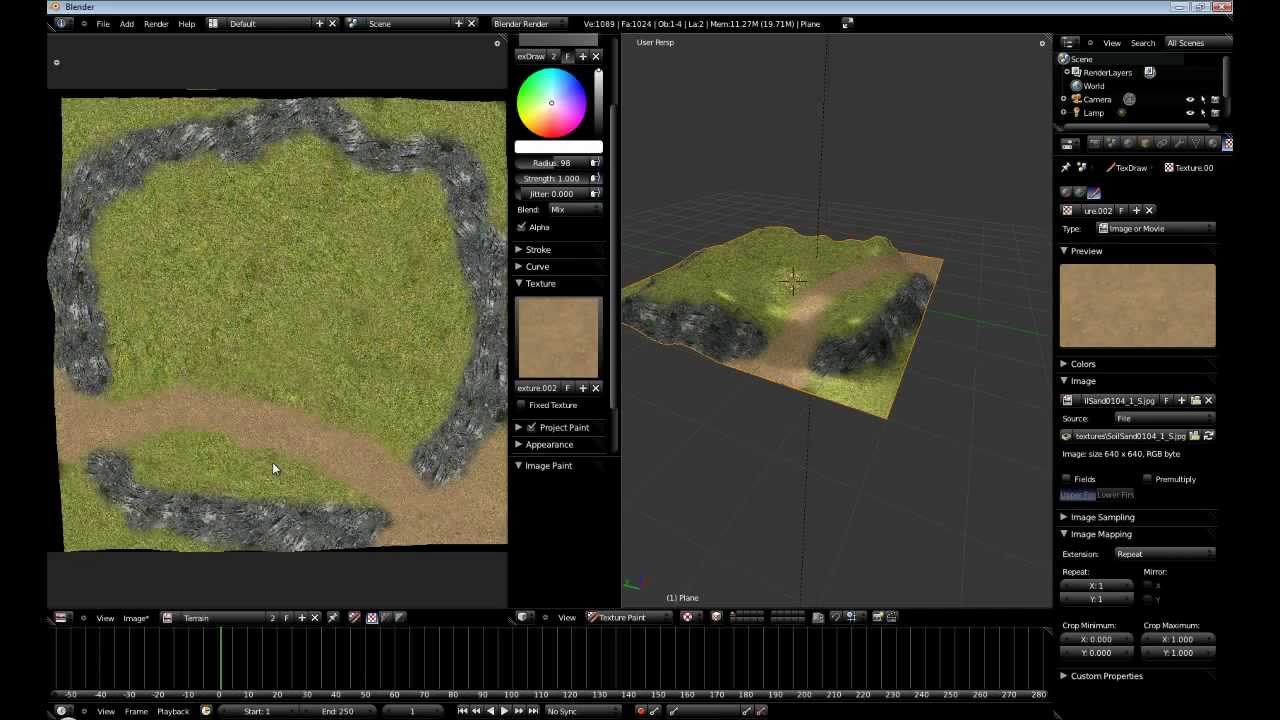 Blender Terrain Mesh Tutorial Youtube - blender terrain tutorial roblox