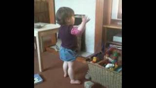 Caitlin dancing to in the night garden