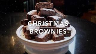 Christmas Brownies by Culinary Haven