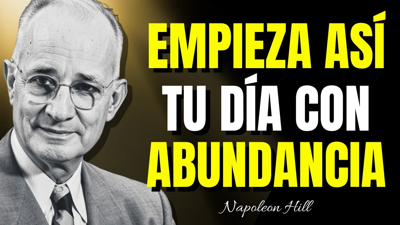 🔴Con Esta Oración de la Mañana Tendrás Abundancia TOTAL Hoy | Motivación Napoleon Hill
