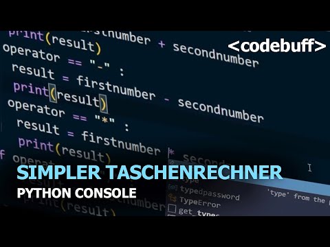 Simpler Taschenrechner in Python