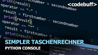 Simpler Taschenrechner in Python