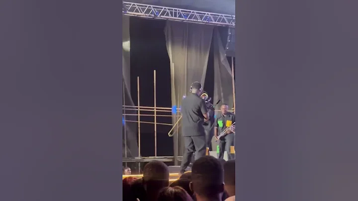 SONNIE BADU was overwhelmed by the love and support from Kumasi.