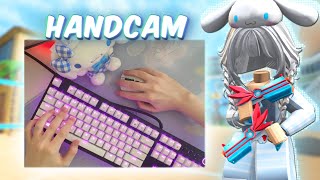 PLAYING MM2 WITH HANDCAM!! (Murder Mystery 2)