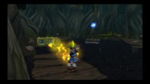 Jak and Daxter Boggy Swamp Yellow Eco Glitch PS4