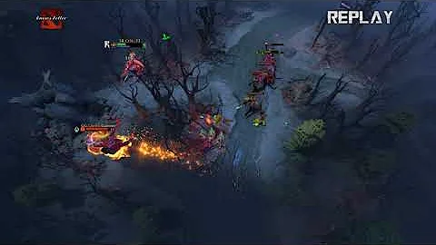 Cr1t's great juke and escape after intense clash against Gaimin | DreamLeague S19 #dota2 #dota2clips