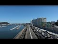 【4K前面展望】横浜シーサイドライン 金沢八景~新杉田
