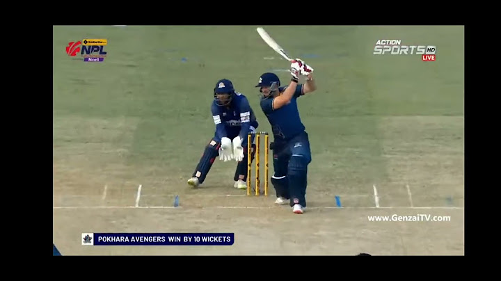 NPL , Lumbini Lions vs Pokhara Avengers #rohitpoudel #kushalbhurtel #cricket #nepalicricket