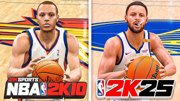 Scoring With Stephen Curry In Every NBA 2K