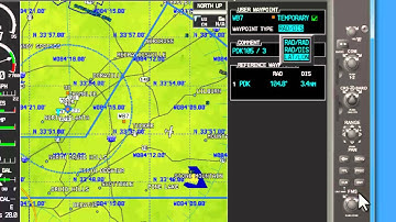 G1000 Mark Current Position and save as User Waypoint